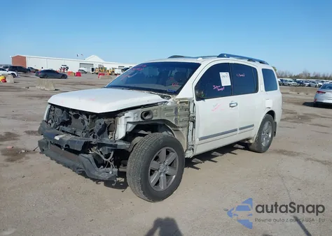 2011 Nissan Armada Platinum z USA, uszkodzony, nr VIN 5N1BA0NF2BN615265